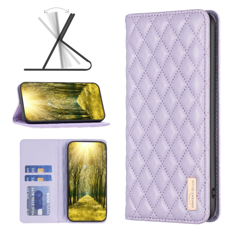 Diamond Lattice Magnetic Leather Flip Phone Case, For Xiaomi 13 Lite / Civi 2