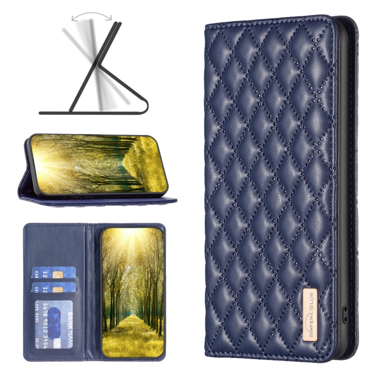 Diamond Lattice Magnetic Leather Flip Phone Case, For Xiaomi 13 Lite / Civi 2