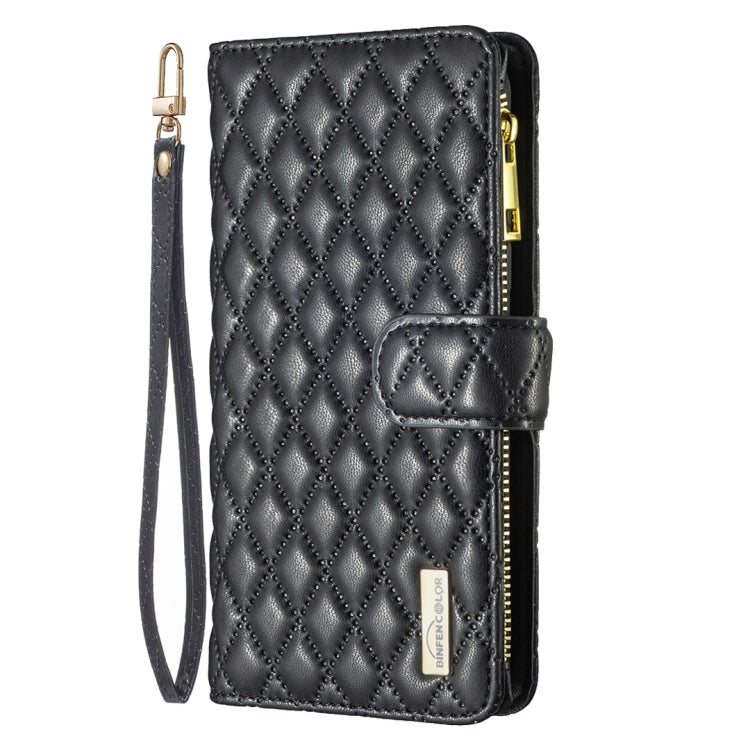 Diamond Lattice Zipper Wallet Leather Flip Phone Case, For Xiaomi 13 Lite / Civi 2