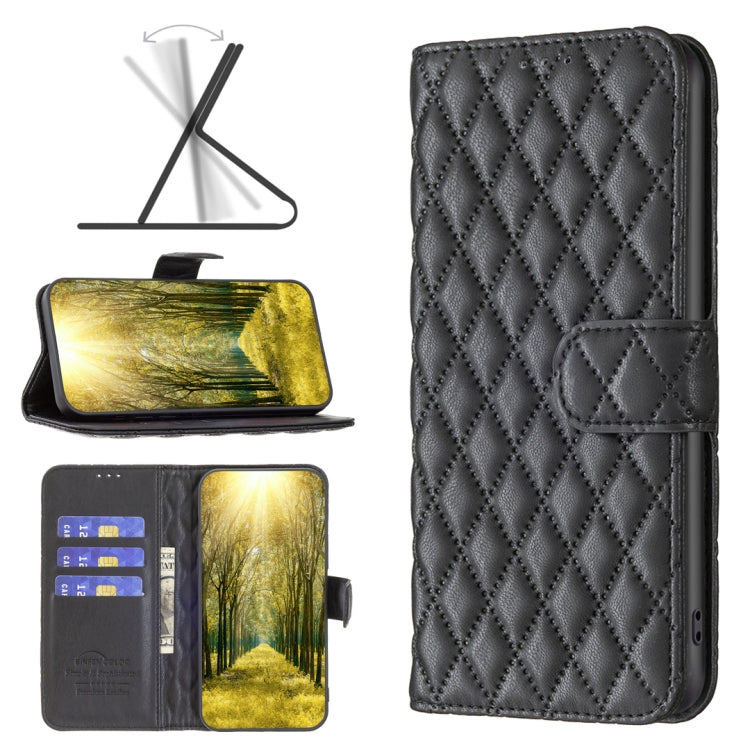 Diamond Lattice Wallet Leather Flip Phone Case, For Xiaomi 13 Lite / Civi 2, For Xiaomi Redmi 12 4G, For Xiaomi Redmi Note 12S 4G / Note 11, For Xiaomi Poco F5 5G / Redmi Note 12 Turbo, For Xiaomi Civi 3 5G