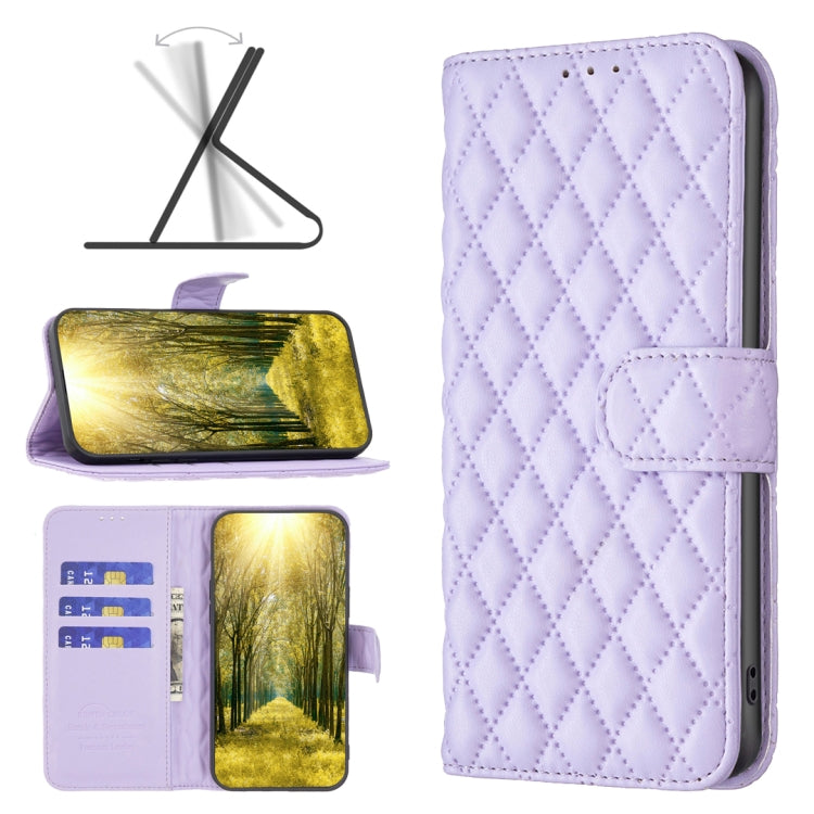 Diamond Lattice Wallet Leather Flip Phone Case, For Xiaomi 13 Lite / Civi 2, For Xiaomi Redmi 12 4G, For Xiaomi Redmi Note 12S 4G / Note 11, For Xiaomi Poco F5 5G / Redmi Note 12 Turbo, For Xiaomi Civi 3 5G