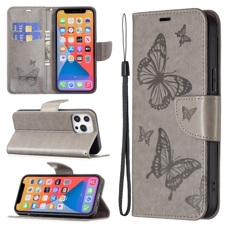Two Butterflies Embossing Leather Phone Case, For Xiaomi 13 Lite / Civi 2