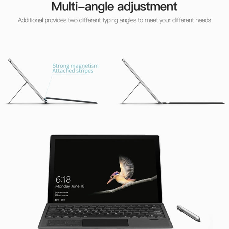 Magnetic Bluetooth Keyboard Leather Case, For Microsoft Surface Go / 2 / 3 / 4, For Microsoft Surface Pro 8 / 9 / X, For Microsoft Surface Pro 3 / 4 / 5 / 6 / 7 / 7+
