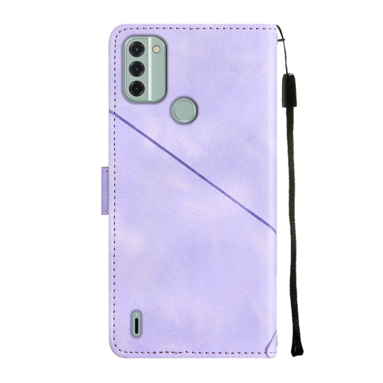 Skin-feel Embossed Leather Phone Case, For Nokia C31, For Nokia C100, For Nokia C200, For Nokia G21 / G11, For Nokia G60, For Nokia G100, For Nokia G400, For Nokia X30