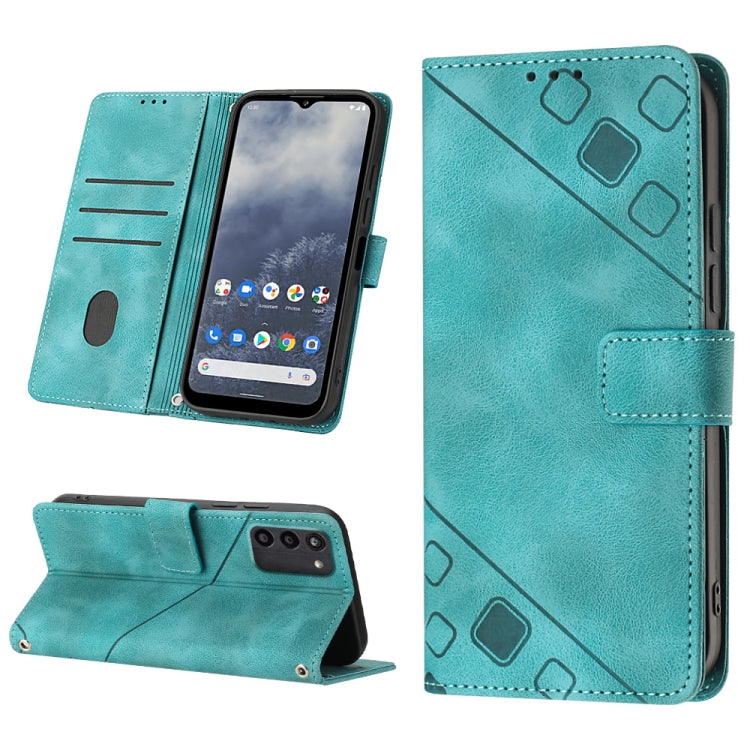 Skin-feel Embossed Leather Phone Case, For Nokia C31, For Nokia C100, For Nokia C200, For Nokia G21 / G11, For Nokia G60, For Nokia G100, For Nokia G400, For Nokia X30
