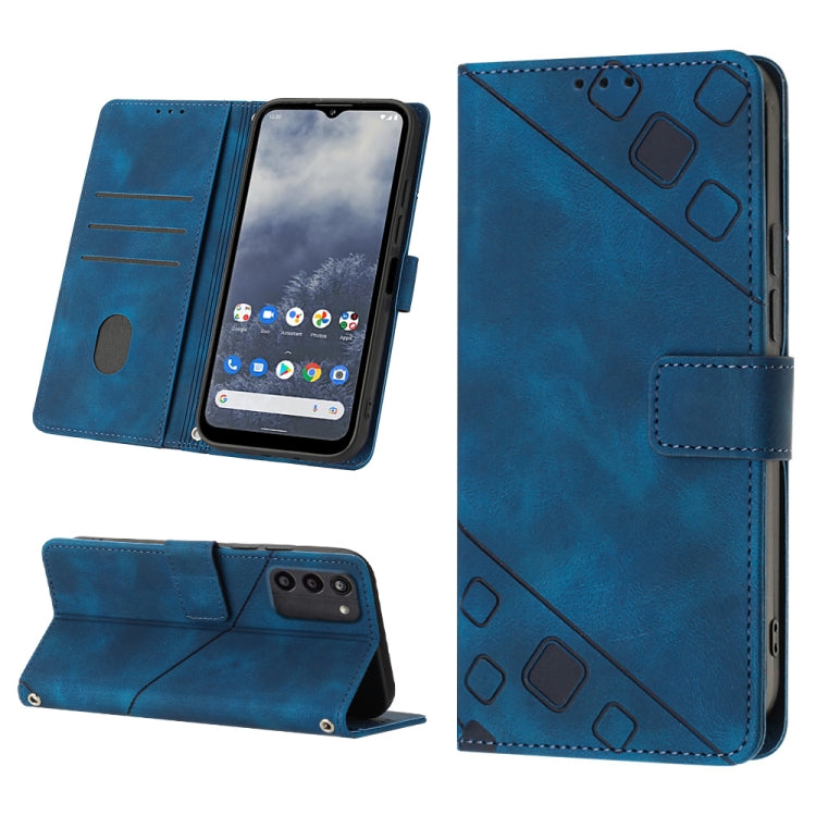 Skin-feel Embossed Leather Phone Case, For Nokia C31, For Nokia C100, For Nokia C200, For Nokia G21 / G11, For Nokia G60, For Nokia G100, For Nokia G400, For Nokia X30