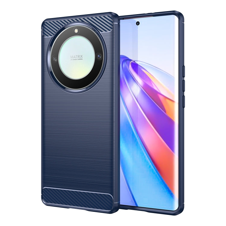 Brushed Texture Carbon Fiber TPU Phone Case, For Honor Magic5 Lite, For Honor X9a, For Honor X40