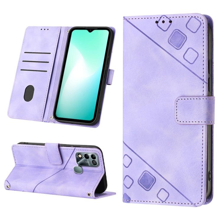 Skin-feel Embossed Leather Phone Case, For Infinix Hot 11, For Infinix Hot 11 Play / Hot 10 Play, For Infinix Hot 11s, For Infinix Hot 11s NFC X6812B, For Infinix Hot 12 Play / Hot 12 Play NFC, For Infinix Hot 12i X665, For Infinix Hot 12 X6817        ...