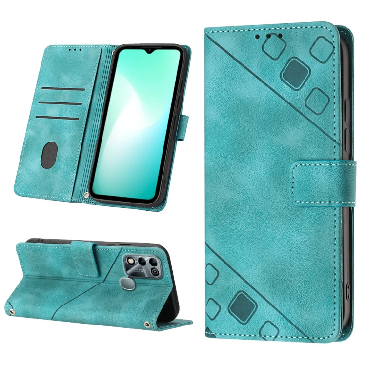 Skin-feel Embossed Leather Phone Case, For Infinix Hot 11, For Infinix Hot 11 Play / Hot 10 Play, For Infinix Hot 11s, For Infinix Hot 11s NFC X6812B, For Infinix Hot 12 Play / Hot 12 Play NFC, For Infinix Hot 12i X665, For Infinix Hot 12 X6817        ...