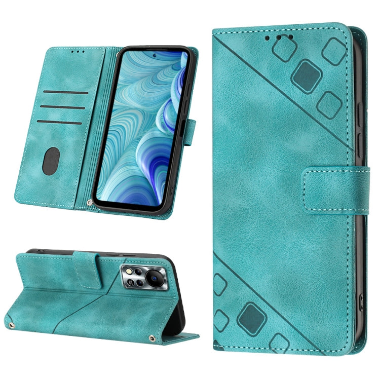 Skin-feel Embossed Leather Phone Case, For Infinix Hot 11, For Infinix Hot 11 Play / Hot 10 Play, For Infinix Hot 11s, For Infinix Hot 11s NFC X6812B, For Infinix Hot 12 Play / Hot 12 Play NFC, For Infinix Hot 12i X665, For Infinix Hot 12 X6817        ...