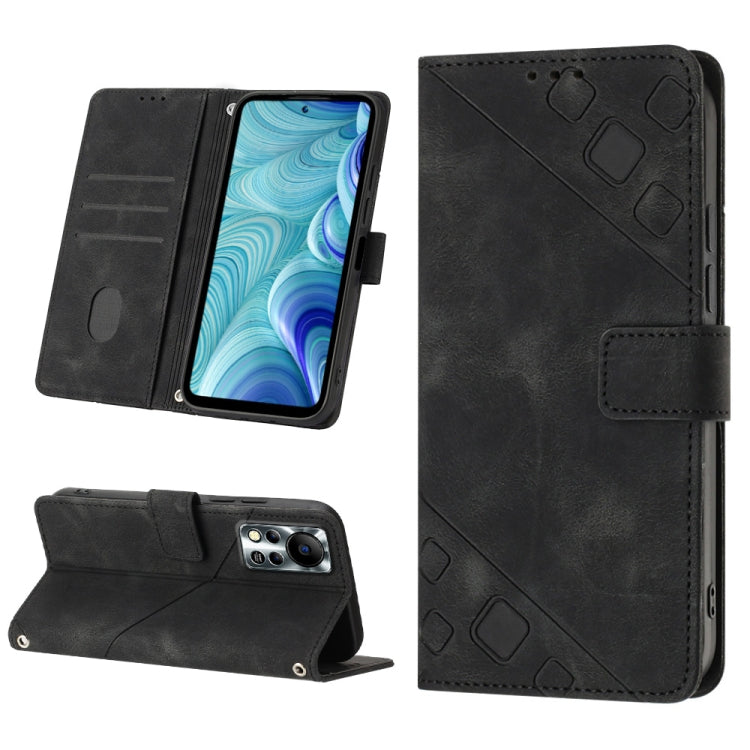 Skin-feel Embossed Leather Phone Case, For Infinix Hot 11, For Infinix Hot 11 Play / Hot 10 Play, For Infinix Hot 11s, For Infinix Hot 11s NFC X6812B, For Infinix Hot 12 Play / Hot 12 Play NFC, For Infinix Hot 12i X665, For Infinix Hot 12 X6817        ...