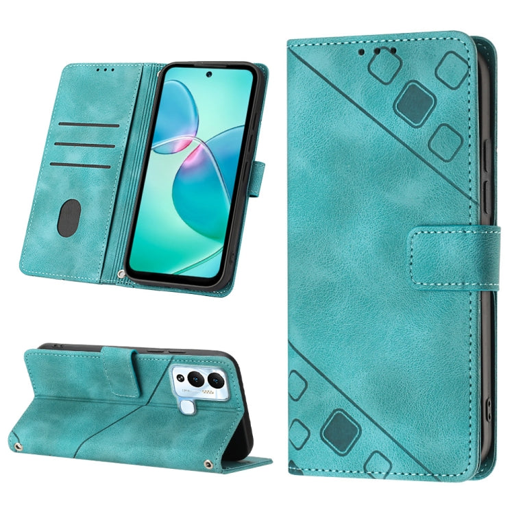 Skin-feel Embossed Leather Phone Case, For Infinix Hot 11, For Infinix Hot 11 Play / Hot 10 Play, For Infinix Hot 11s, For Infinix Hot 11s NFC X6812B, For Infinix Hot 12 Play / Hot 12 Play NFC, For Infinix Hot 12i X665, For Infinix Hot 12 X6817        ...