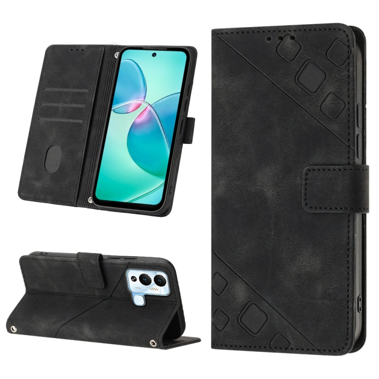 Skin-feel Embossed Leather Phone Case, For Infinix Hot 11, For Infinix Hot 11 Play / Hot 10 Play, For Infinix Hot 11s, For Infinix Hot 11s NFC X6812B, For Infinix Hot 12 Play / Hot 12 Play NFC, For Infinix Hot 12i X665, For Infinix Hot 12 X6817        ...