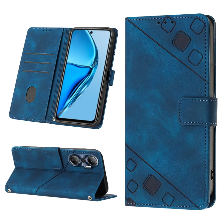 Skin-feel Embossed Leather Phone Case, For Infinix Hot 11, For Infinix Hot 11 Play / Hot 10 Play, For Infinix Hot 11s, For Infinix Hot 11s NFC X6812B, For Infinix Hot 12 Play / Hot 12 Play NFC, For Infinix Hot 12i X665, For Infinix Hot 12 X6817        ...