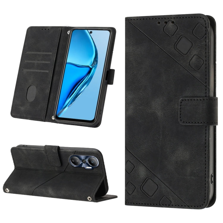 Skin-feel Embossed Leather Phone Case, For Infinix Hot 11, For Infinix Hot 11 Play / Hot 10 Play, For Infinix Hot 11s, For Infinix Hot 11s NFC X6812B, For Infinix Hot 12 Play / Hot 12 Play NFC, For Infinix Hot 12i X665, For Infinix Hot 12 X6817        ...