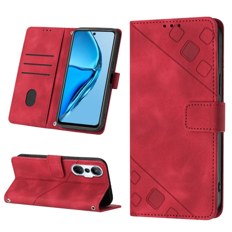 Skin-feel Embossed Leather Phone Case, For Infinix Hot 20 5G X666, For Infinix Hot 20 Play, For Infinix Hot 20S / 20 Pro X6827, For Infinix Note 11, For Infinix Note 11i / Note 10, For Infinix Note 11s / Note 11 Pro, For Infinix Note 12 G96            ...