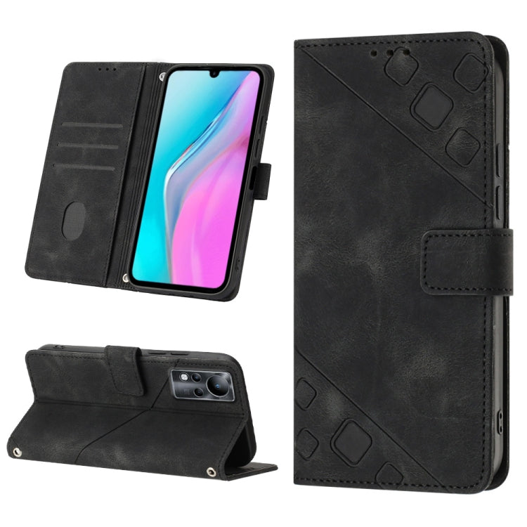 Skin-feel Embossed Leather Phone Case, For Infinix Hot 20 5G X666, For Infinix Hot 20 Play, For Infinix Hot 20S / 20 Pro X6827, For Infinix Note 11, For Infinix Note 11i / Note 10, For Infinix Note 11s / Note 11 Pro, For Infinix Note 12 G96            ...