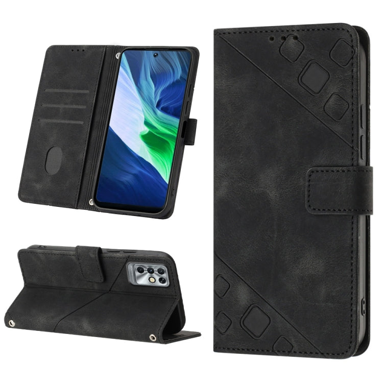 Skin-feel Embossed Leather Phone Case, For Infinix Hot 20 5G X666, For Infinix Hot 20 Play, For Infinix Hot 20S / 20 Pro X6827, For Infinix Note 11, For Infinix Note 11i / Note 10, For Infinix Note 11s / Note 11 Pro, For Infinix Note 12 G96            ...