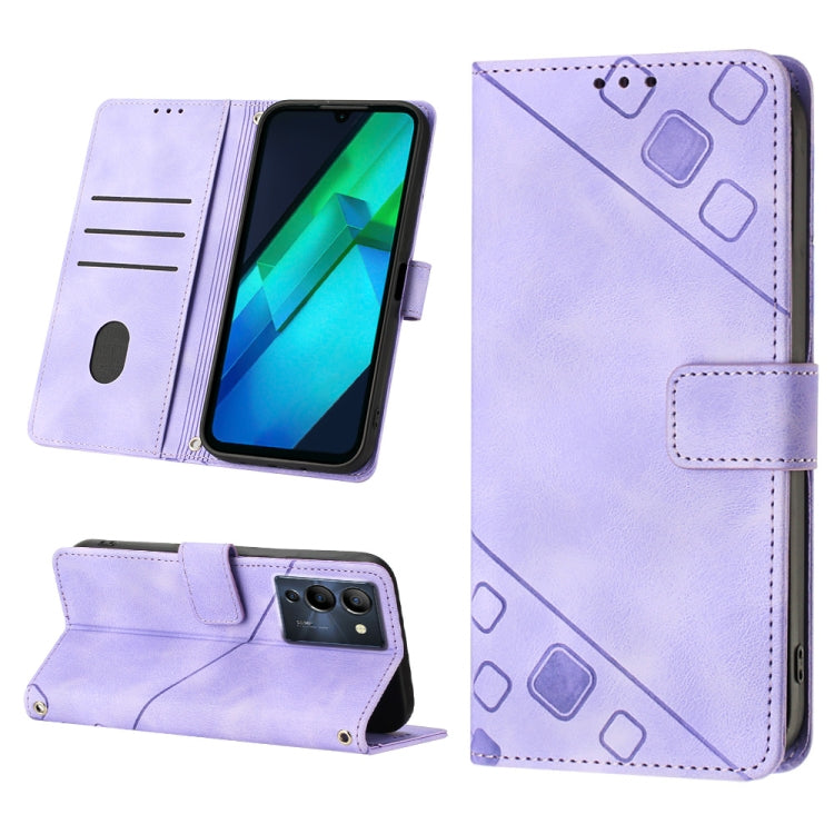 Skin-feel Embossed Leather Phone Case, For Infinix Hot 20 5G X666, For Infinix Hot 20 Play, For Infinix Hot 20S / 20 Pro X6827, For Infinix Note 11, For Infinix Note 11i / Note 10, For Infinix Note 11s / Note 11 Pro, For Infinix Note 12 G96            ...