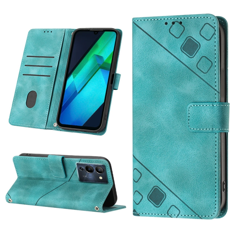 Skin-feel Embossed Leather Phone Case, For Infinix Hot 20 5G X666, For Infinix Hot 20 Play, For Infinix Hot 20S / 20 Pro X6827, For Infinix Note 11, For Infinix Note 11i / Note 10, For Infinix Note 11s / Note 11 Pro, For Infinix Note 12 G96            ...