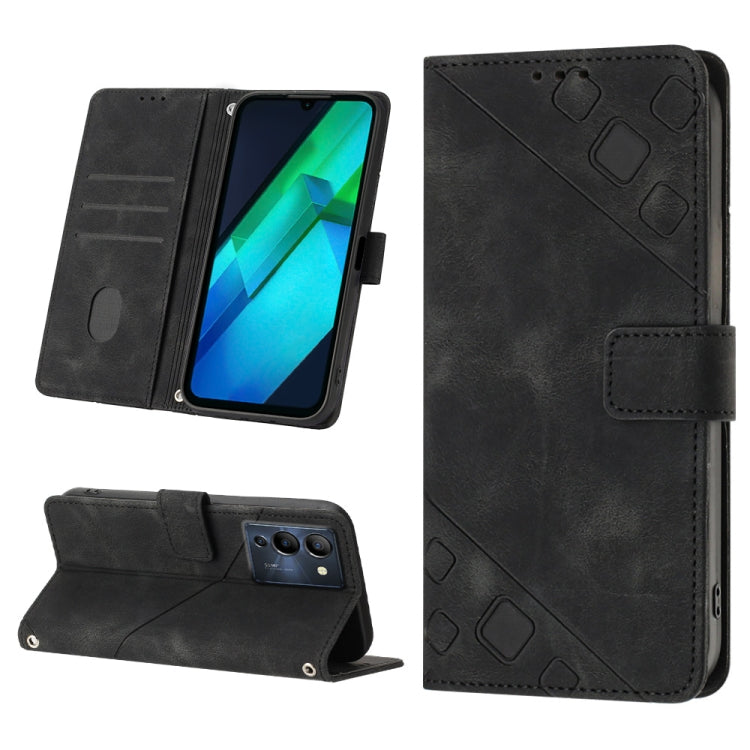 Skin-feel Embossed Leather Phone Case, For Infinix Hot 20 5G X666, For Infinix Hot 20 Play, For Infinix Hot 20S / 20 Pro X6827, For Infinix Note 11, For Infinix Note 11i / Note 10, For Infinix Note 11s / Note 11 Pro, For Infinix Note 12 G96            ...