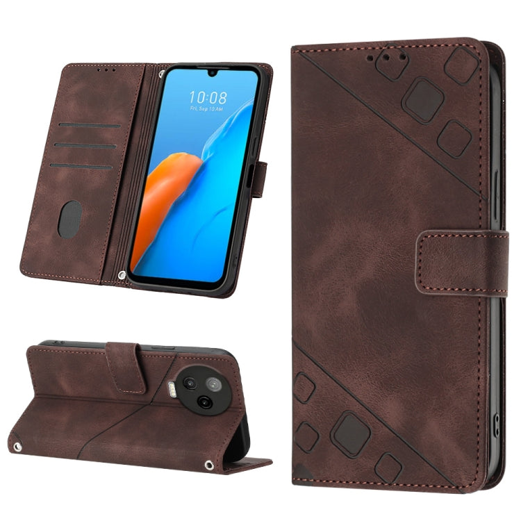 Skin-feel Embossed Leather Phone Case, For Infinix Hot 20 5G X666, For Infinix Hot 20 Play, For Infinix Hot 20S / 20 Pro X6827, For Infinix Note 11, For Infinix Note 11i / Note 10, For Infinix Note 11s / Note 11 Pro, For Infinix Note 12 G96            ...