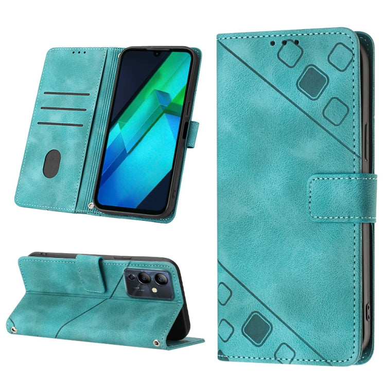 Skin-feel Embossed Leather Phone Case, For Infinix Note 12 5G / Note 12 Pro 5G, For Infinix Note 12i X6819, For Infinix Note 20 X676C, For Infinix Note 20i X665E, For Infinix Smart 6, For Infinix Smart 6 Plus X6823, For Infinix Smart 7 X6515           ...
