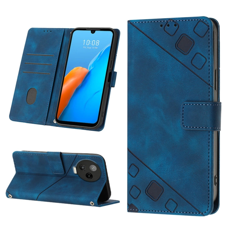 Skin-feel Embossed Leather Phone Case, For Infinix Note 12 5G / Note 12 Pro 5G, For Infinix Note 12i X6819, For Infinix Note 20 X676C, For Infinix Note 20i X665E, For Infinix Smart 6, For Infinix Smart 6 Plus X6823, For Infinix Smart 7 X6515           ...