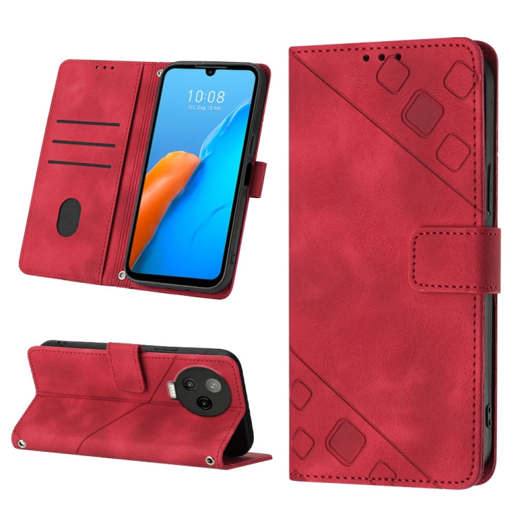 Skin-feel Embossed Leather Phone Case, For Infinix Note 12 5G / Note 12 Pro 5G, For Infinix Note 12i X6819, For Infinix Note 20 X676C, For Infinix Note 20i X665E, For Infinix Smart 6, For Infinix Smart 6 Plus X6823, For Infinix Smart 7 X6515           ...