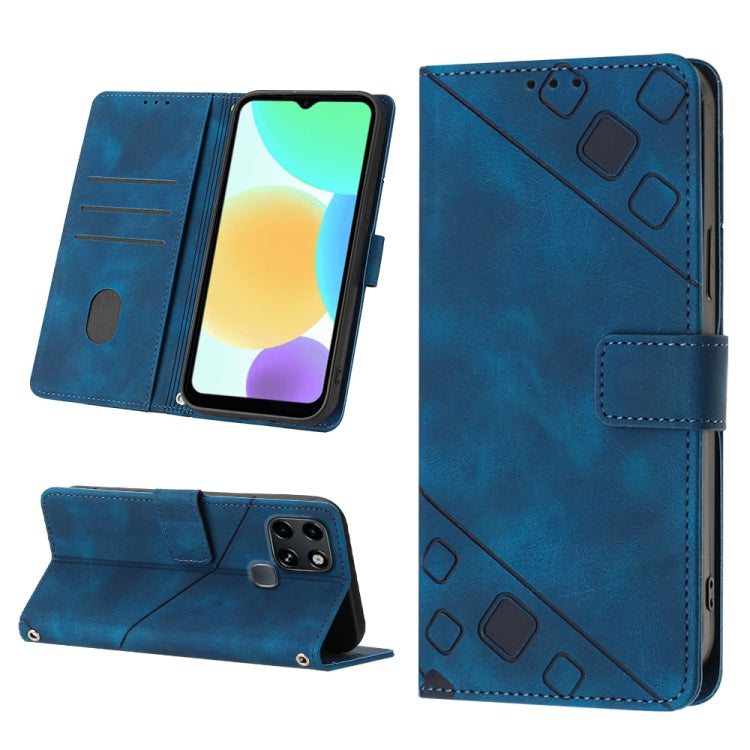 Skin-feel Embossed Leather Phone Case, For Infinix Note 12 5G / Note 12 Pro 5G, For Infinix Note 12i X6819, For Infinix Note 20 X676C, For Infinix Note 20i X665E, For Infinix Smart 6, For Infinix Smart 6 Plus X6823, For Infinix Smart 7 X6515           ...