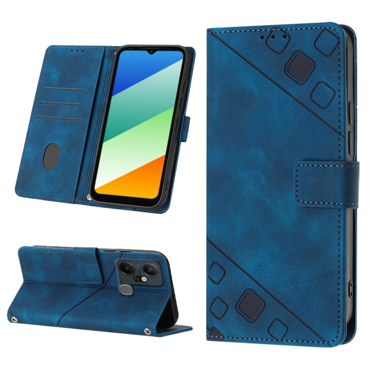 Skin-feel Embossed Leather Phone Case, For Infinix Note 12 5G / Note 12 Pro 5G, For Infinix Note 12i X6819, For Infinix Note 20 X676C, For Infinix Note 20i X665E, For Infinix Smart 6, For Infinix Smart 6 Plus X6823, For Infinix Smart 7 X6515           ...