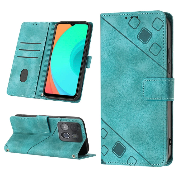 Skin-feel Embossed Leather Phone Case, For Infinix Note 12 5G / Note 12 Pro 5G, For Infinix Note 12i X6819, For Infinix Note 20 X676C, For Infinix Note 20i X665E, For Infinix Smart 6, For Infinix Smart 6 Plus X6823, For Infinix Smart 7 X6515           ...