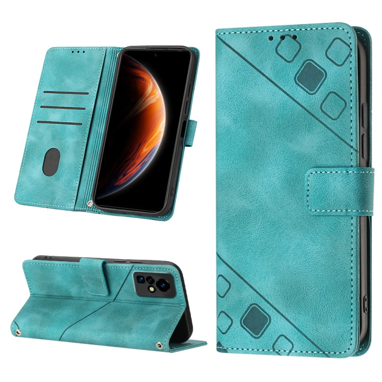 Skin-feel Embossed Leather Phone Case, For Infinix Note 12 5G / Note 12 Pro 5G, For Infinix Note 12i X6819, For Infinix Note 20 X676C, For Infinix Note 20i X665E, For Infinix Smart 6, For Infinix Smart 6 Plus X6823, For Infinix Smart 7 X6515           ...