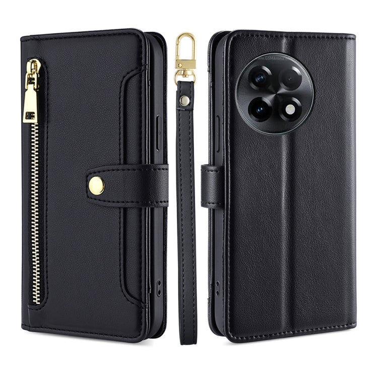 Sheep Texture Cross-body Zipper Wallet Leather Phone Case, For Motorola Moto G53 5G/G13 4G/G23 4G, For Motorola Moto G73 5G, For OPPO Reno8 T 5G/A1 Pro 5G, For Kyocera Android One S10, For OnePlus Ace 2/11R