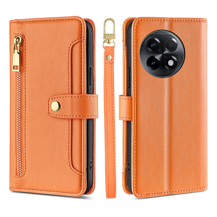 Sheep Texture Cross-body Zipper Wallet Leather Phone Case, For Motorola Moto G53 5G/G13 4G/G23 4G, For Motorola Moto G73 5G, For OPPO Reno8 T 5G/A1 Pro 5G, For Kyocera Android One S10, For OnePlus Ace 2/11R