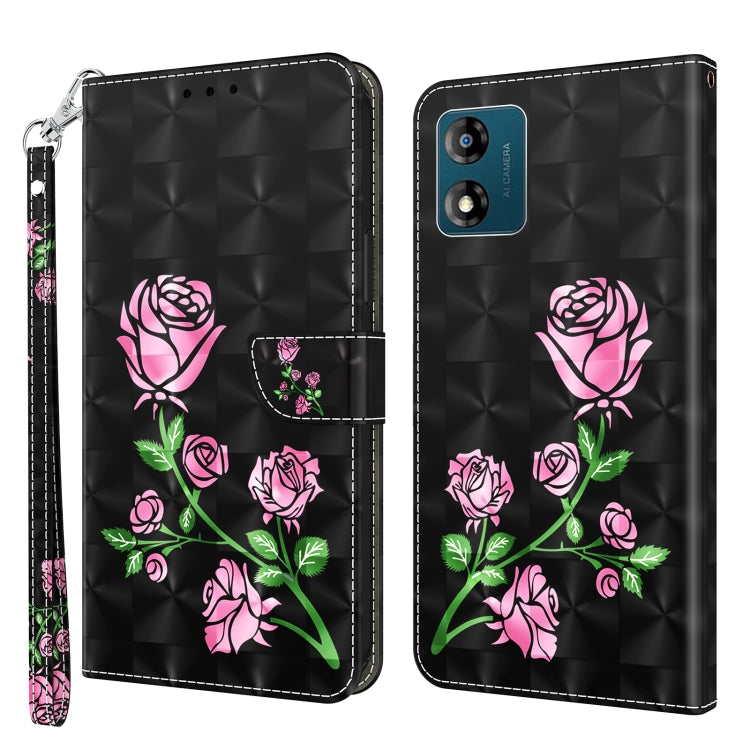 3D Painted Leather Phone Case, For Motorola Moto E13, For Motorola Moto G13 / G23, For Xiaomi Redmi Note 12 Pro 5G Global