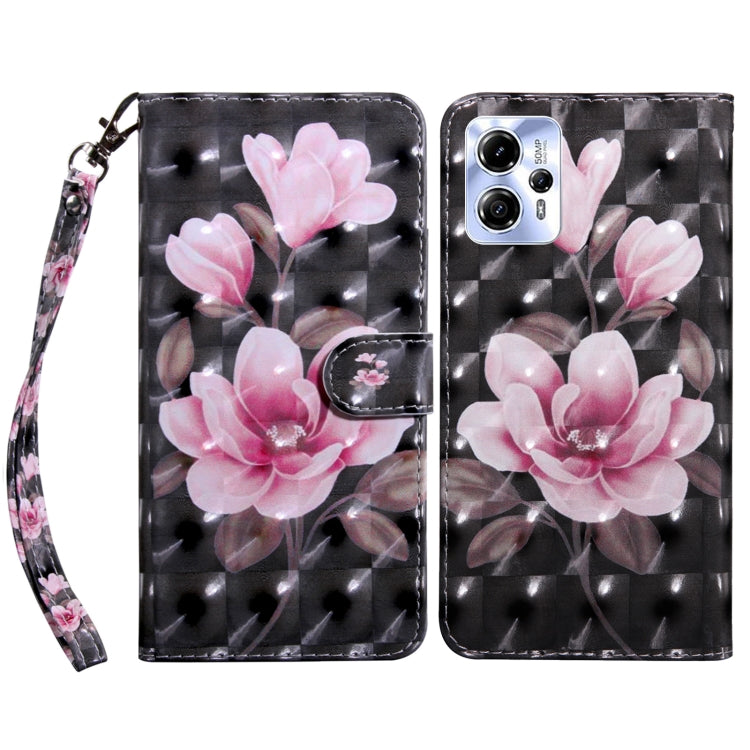 3D Painted Leather Phone Case, For Motorola Moto E13, For Motorola Moto G13 / G23, For Xiaomi Redmi Note 12 Pro 5G Global