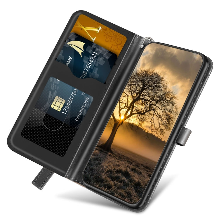 Life Tree Embossing Pattern Leather Phone Case, For Xiaomi Poco X5, For Xiaomi Poco X5 Pro