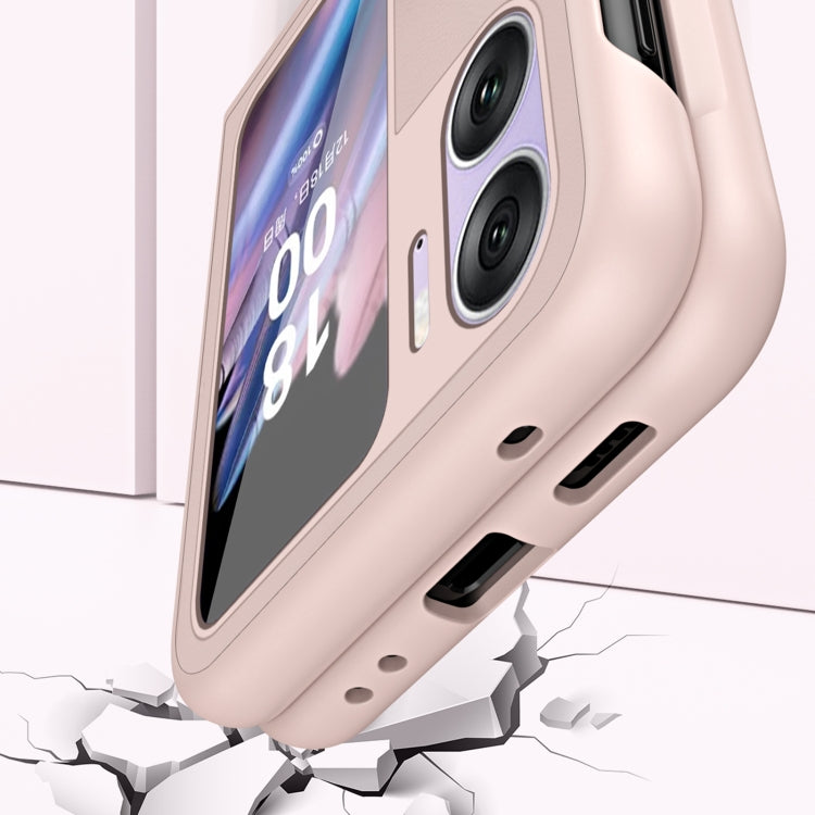 Hand Strap Type Leather Phone Case, For OPPO Find N2 Flip