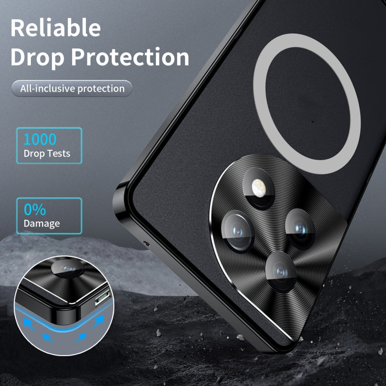 MagSafe Magnetic Frosted Metal Phone Case, For OnePlus 11