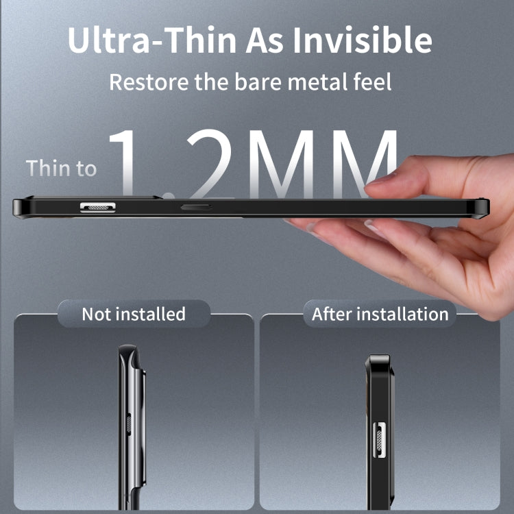 MagSafe Magnetic Frosted Metal Phone Case, For OnePlus 11