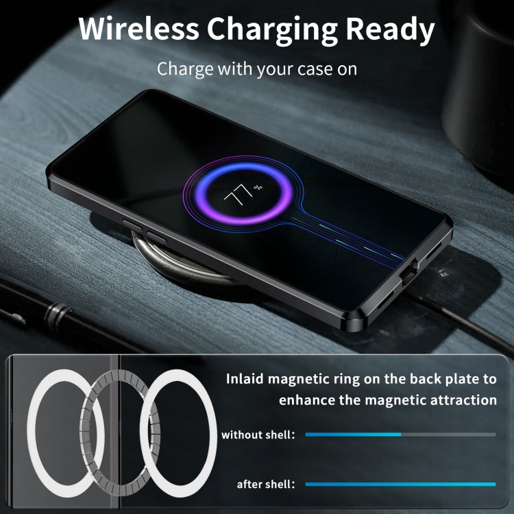 MagSafe Magnetic Frosted Metal Phone Case, For OnePlus 11