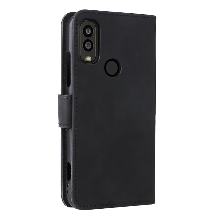 Skin Feel Magnetic Flip Leather Phone Case, For Kyocera Android One S10, For OnePlus 11R 5G / Ace 2 5G
