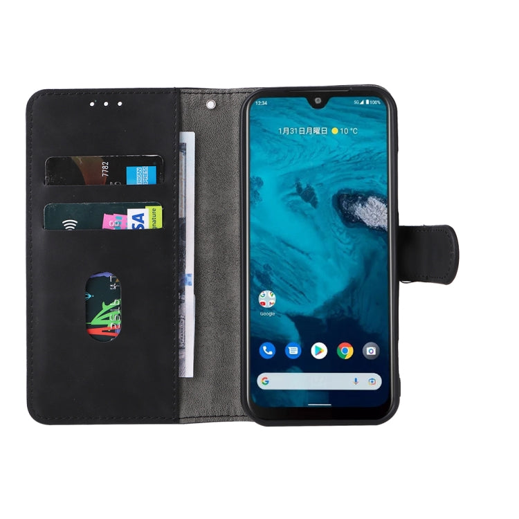 Skin Feel Magnetic Flip Leather Phone Case, For Kyocera Android One S10, For OnePlus 11R 5G / Ace 2 5G