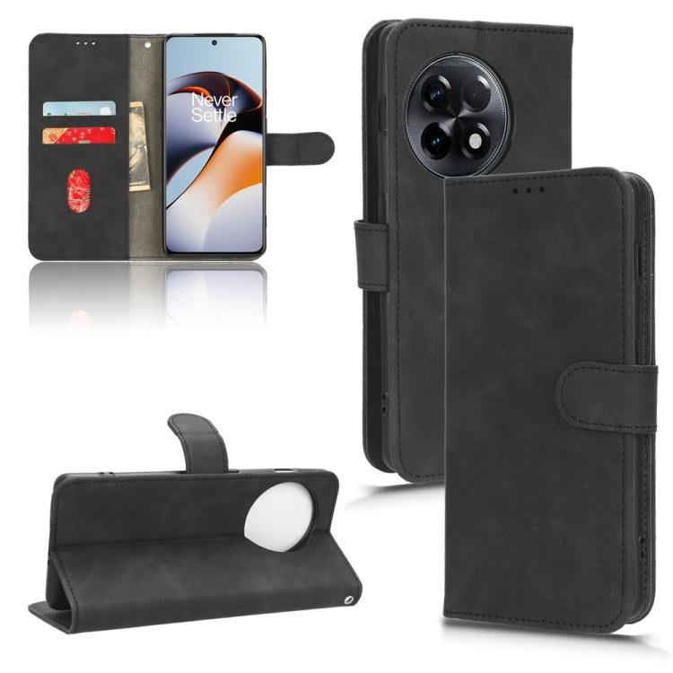 Skin Feel Magnetic Flip Leather Phone Case, For Kyocera Android One S10, For OnePlus 11R 5G / Ace 2 5G