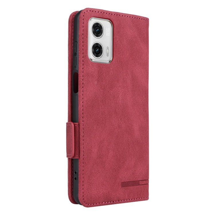 Magnetic Clasp Flip Leather Phone Case, For Motorola Moto G13 / G23 / G53, For Motorola Moto E13 4G, For Motorola Moto G73, For Honor X8a