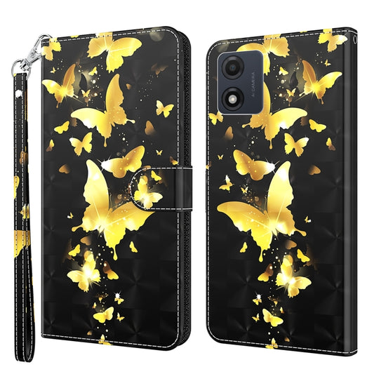 3D Painting Pattern Leather Phone Case, For Motorola Moto E13, For Motorola Moto G13 / G23 / G53, For Xiaomi Redmi 11A 4G, For Xiaomi Redmi Note 12 Pro 5G Global