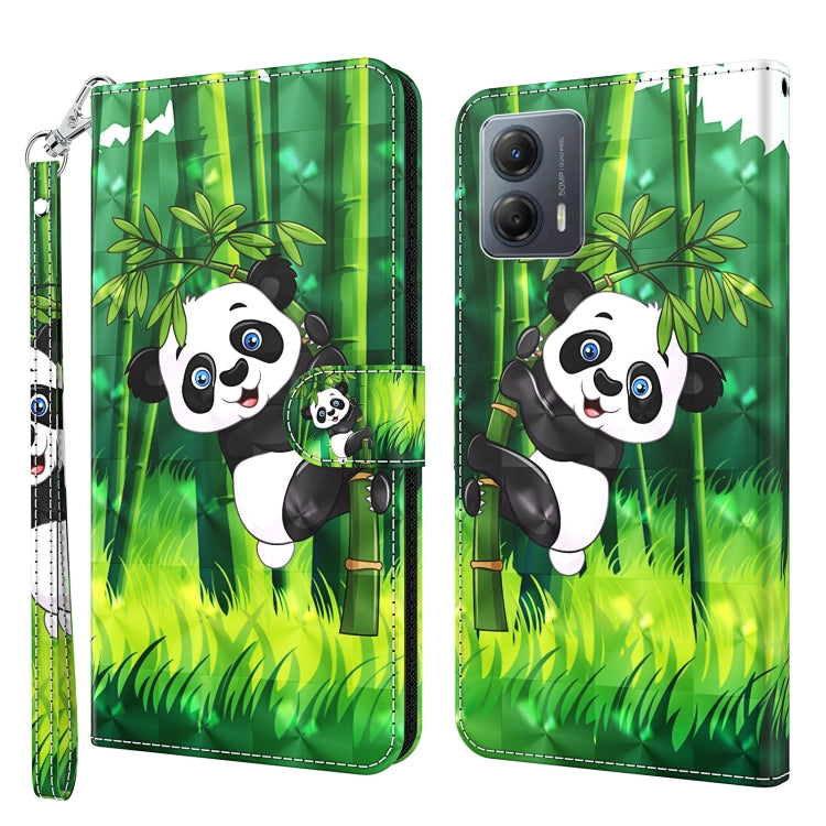 3D Painting Pattern Leather Phone Case, For Motorola Moto E13, For Motorola Moto G13 / G23 / G53, For Xiaomi Redmi 11A 4G, For Xiaomi Redmi Note 12 Pro 5G Global