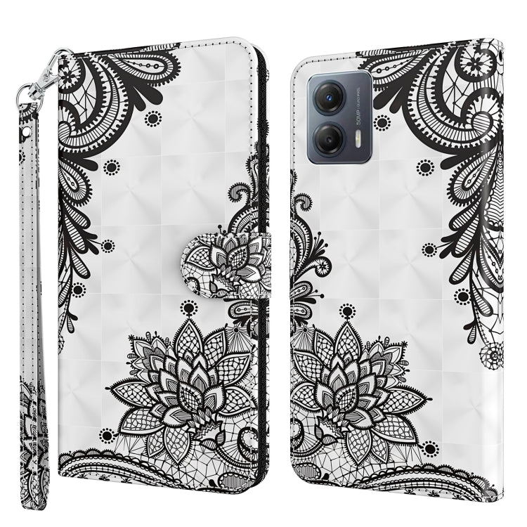 3D Painting Pattern Leather Phone Case, For Motorola Moto E13, For Motorola Moto G13 / G23 / G53, For Xiaomi Redmi 11A 4G, For Xiaomi Redmi Note 12 Pro 5G Global