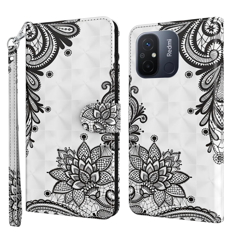 3D Painting Pattern Leather Phone Case, For Motorola Moto E13, For Motorola Moto G13 / G23 / G53, For Xiaomi Redmi 11A 4G, For Xiaomi Redmi Note 12 Pro 5G Global